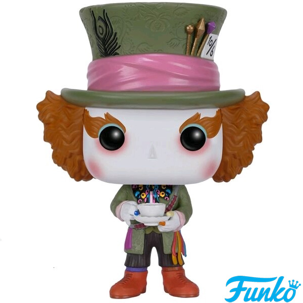 Funko POP #177 Disney Alice in Wonderland Movie Mad Hatter Figure